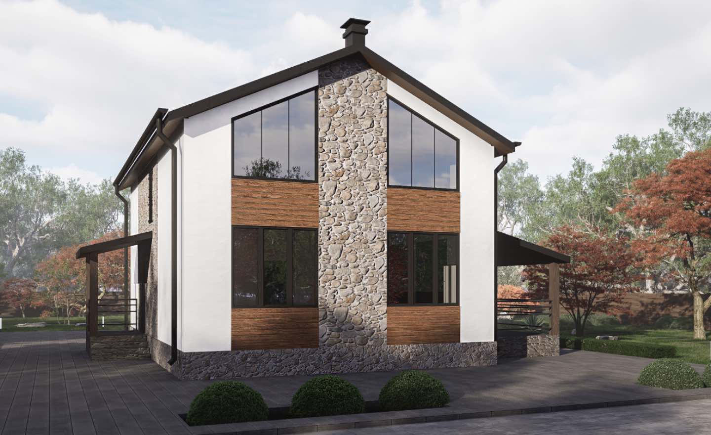 Проект дома Мираж