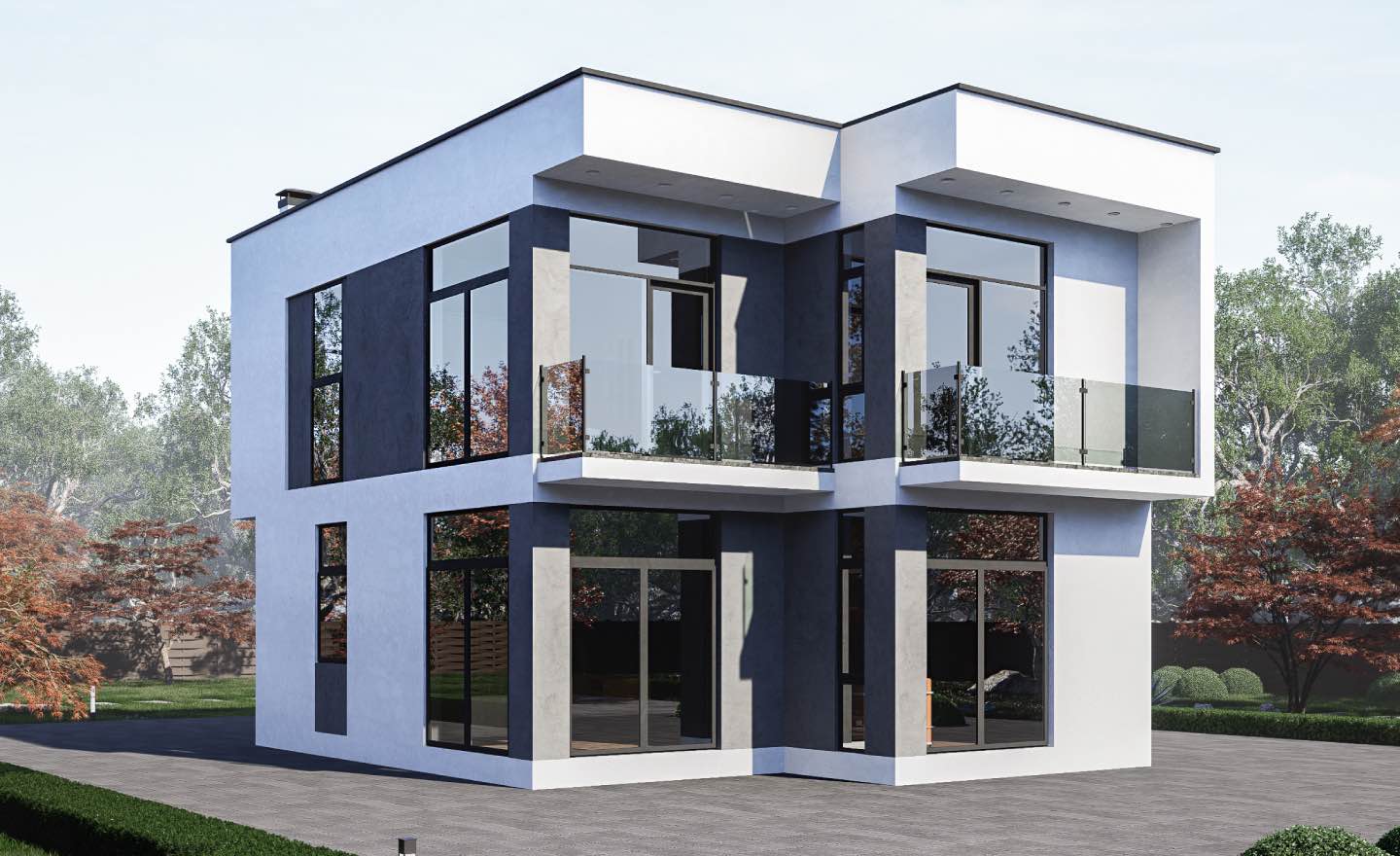 Проект дома Лофт мод